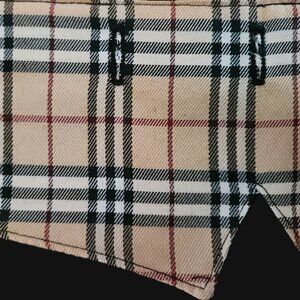 CUSTOM equestrian Shadbelly POINTS "LONDON" Tan PLAID NEW sizes S, M, L, XL